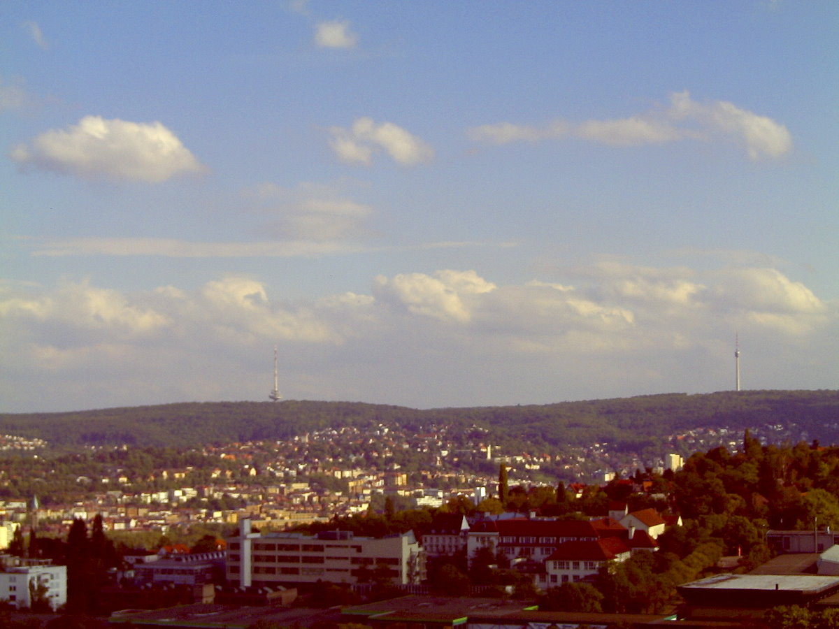 Turmblick über Stuttgart